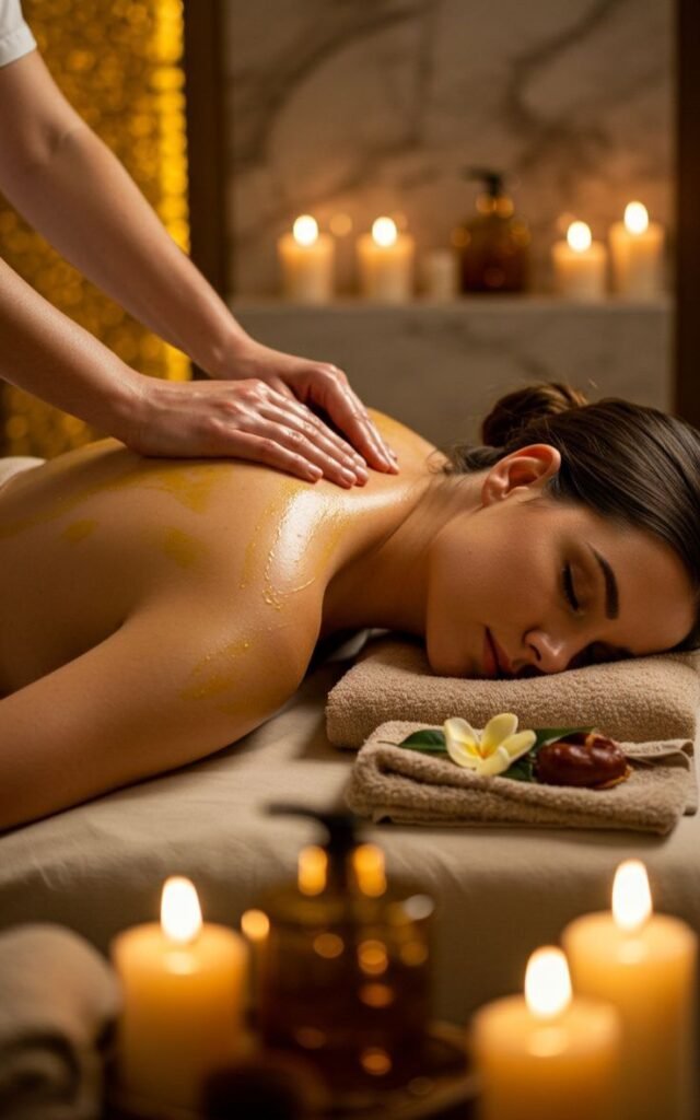 spa session with DelhiSpa