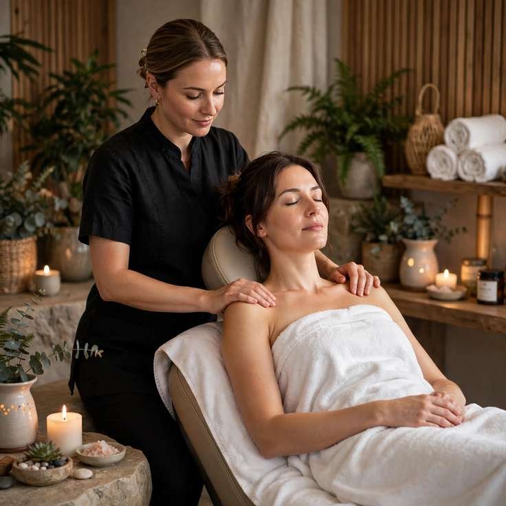 female therapist