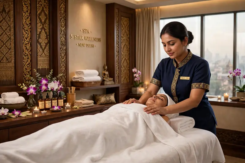 Get the Best Thai Massage in Delhi at Just ₹1499 - First Time in 5-Star Hotel Spa